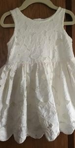 Cat & Jack Sleeveless Lace Lined dress     (2T)